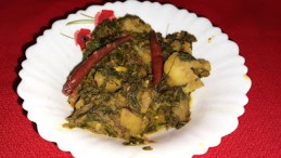 ALOO PALAK KI SUBJI RECIPE